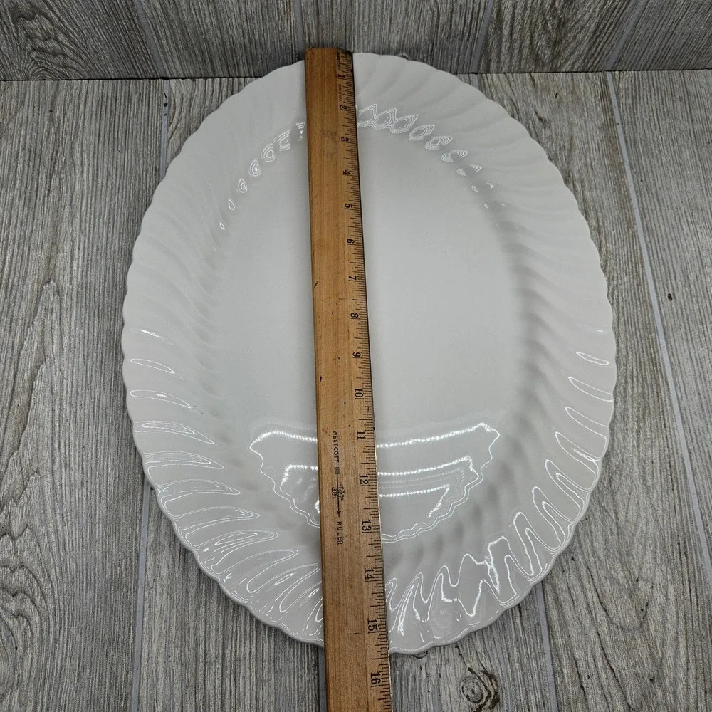 Johnson Brothers Regency White Swirl Ironstone 15